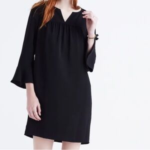 Madewell Starland Bell Sleeve Mini Dress.